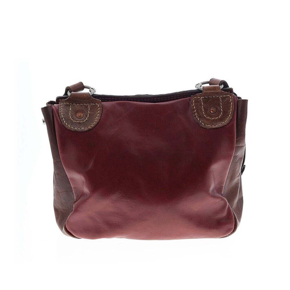 Handmade leather ren faire fantasy mix leather crossbody bag - Picture 12 of 12